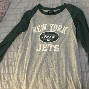 New York Jets long sleeve kids tee
